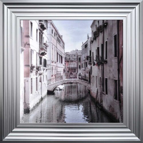 Venice Bridge - Curved Bridge - Flowers - Steel Frame