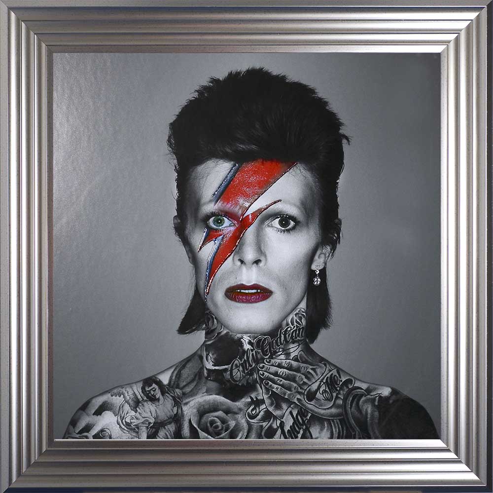 David Bowie - A Lad Insane (Silver 75 Frame)