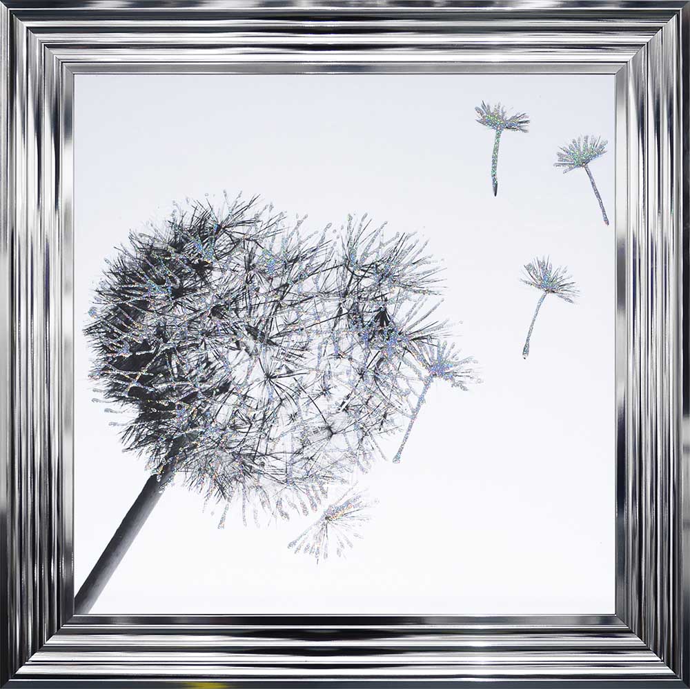 Dandelions To The Right (Chrome 75 Frame)