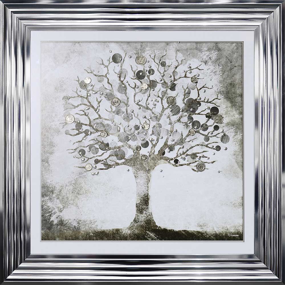 Silver Money Tree (Chrome 55 Frame)