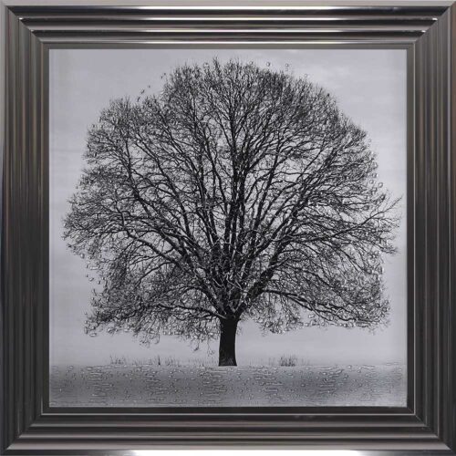 A Winter's Tree - Winter Tree - Metallic Frame
